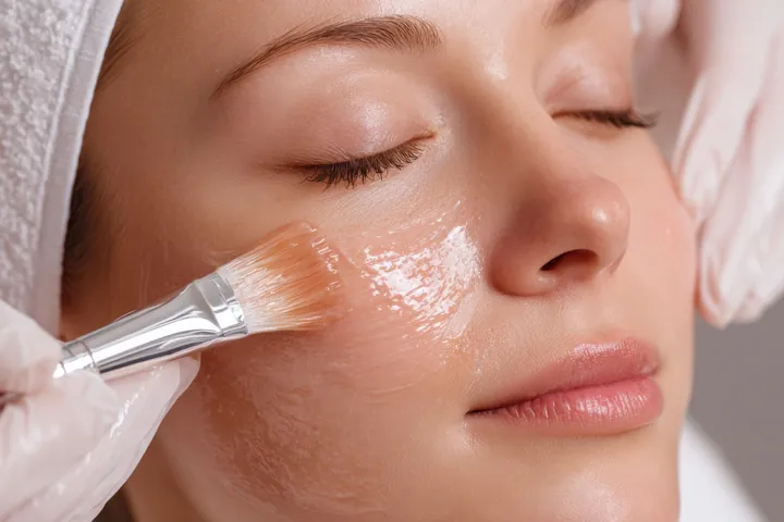 Chemisches Peeling als Teil der Skin Specials in Graz